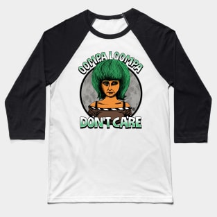 Don't Care Baseball T-Shirt